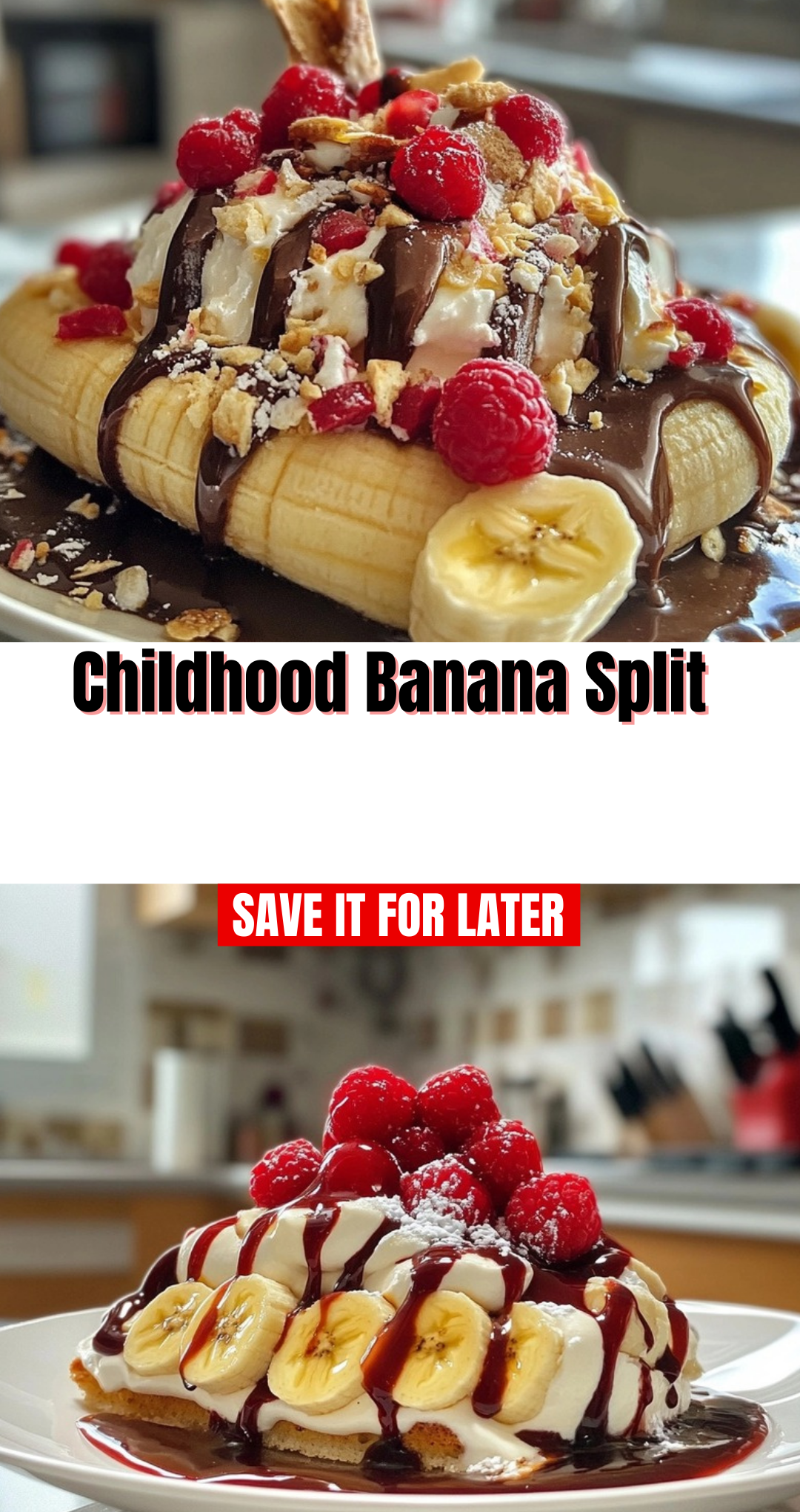 Childhood Banana Split