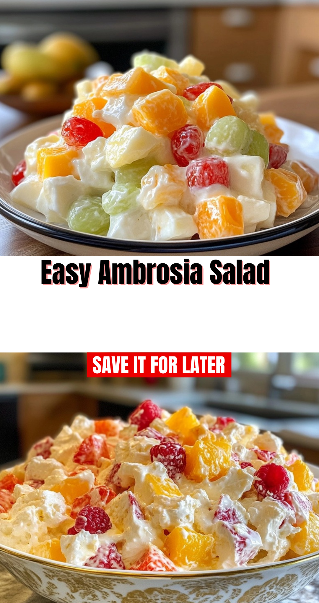 Easy Ambrosia Salad