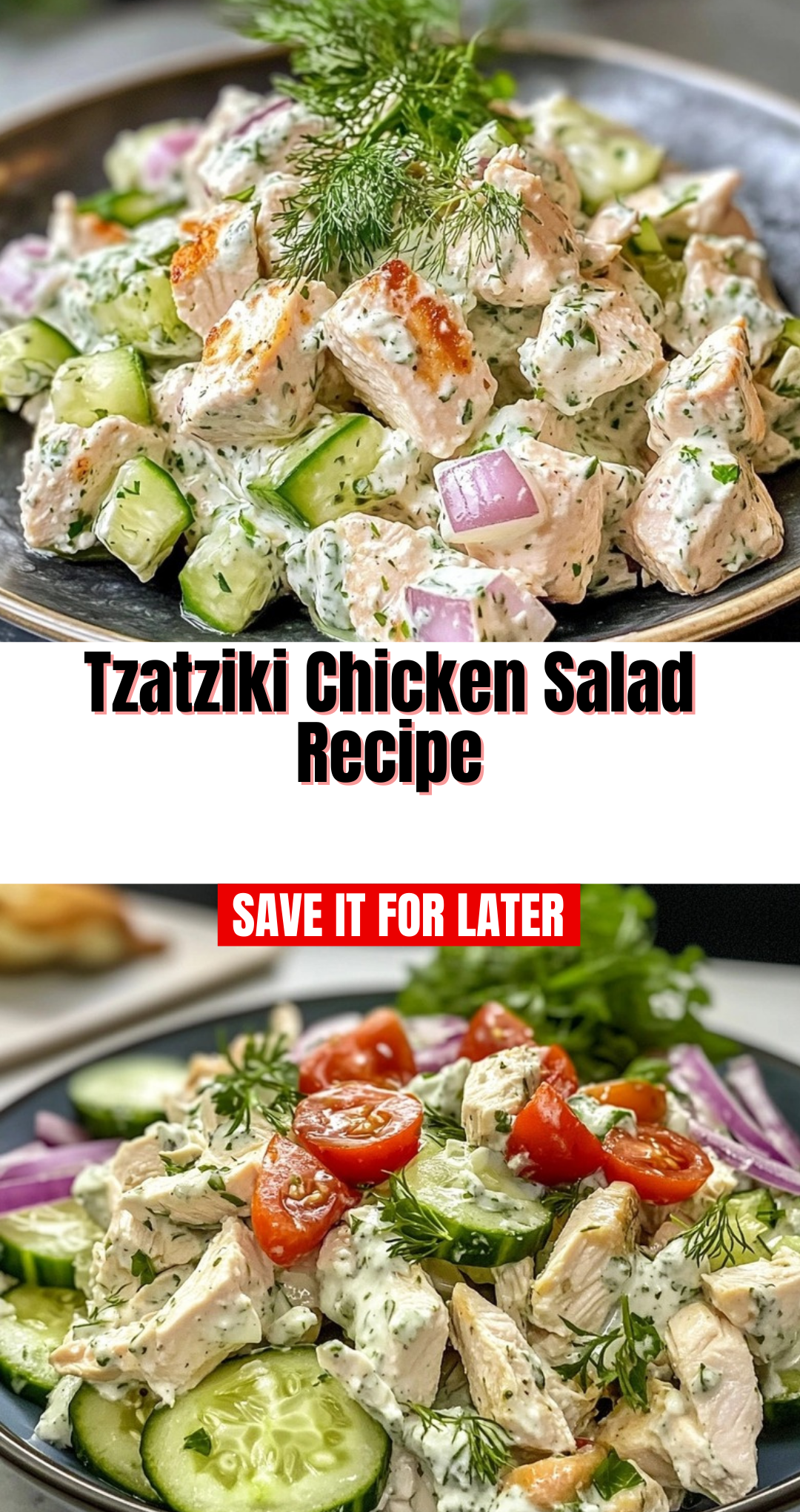 Tzatziki Chicken Salad Recipe