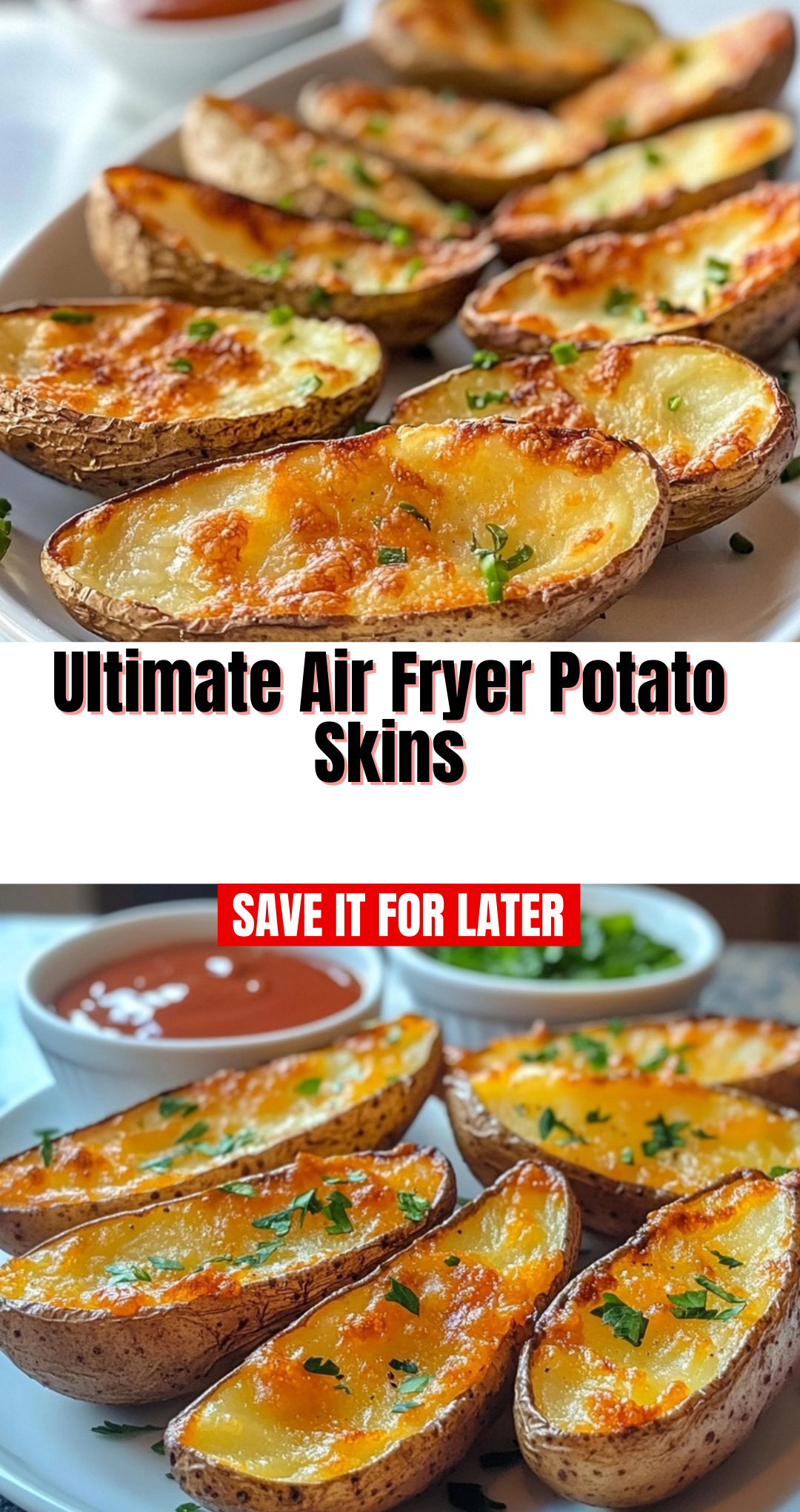 Ultimate Air Fryer Potato Skins