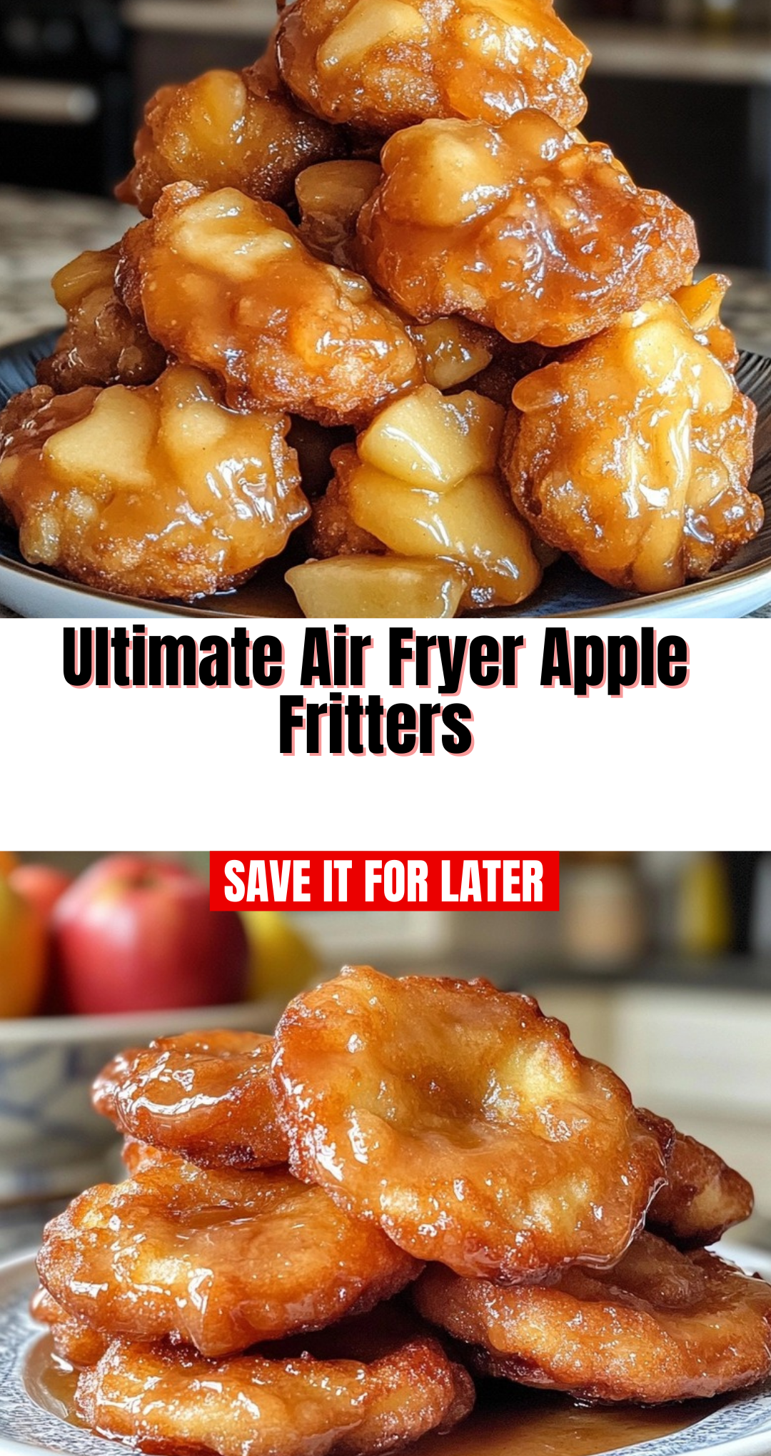 Ultimate Air Fryer Apple Fritters