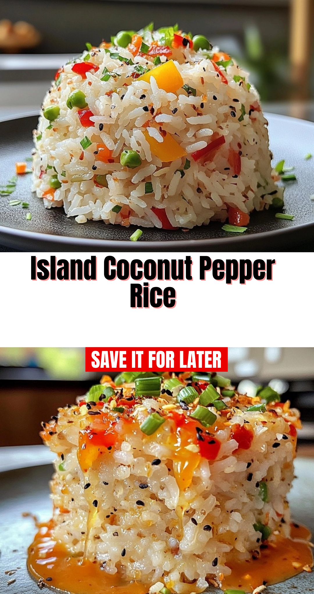Island Coconut Pepper Rice