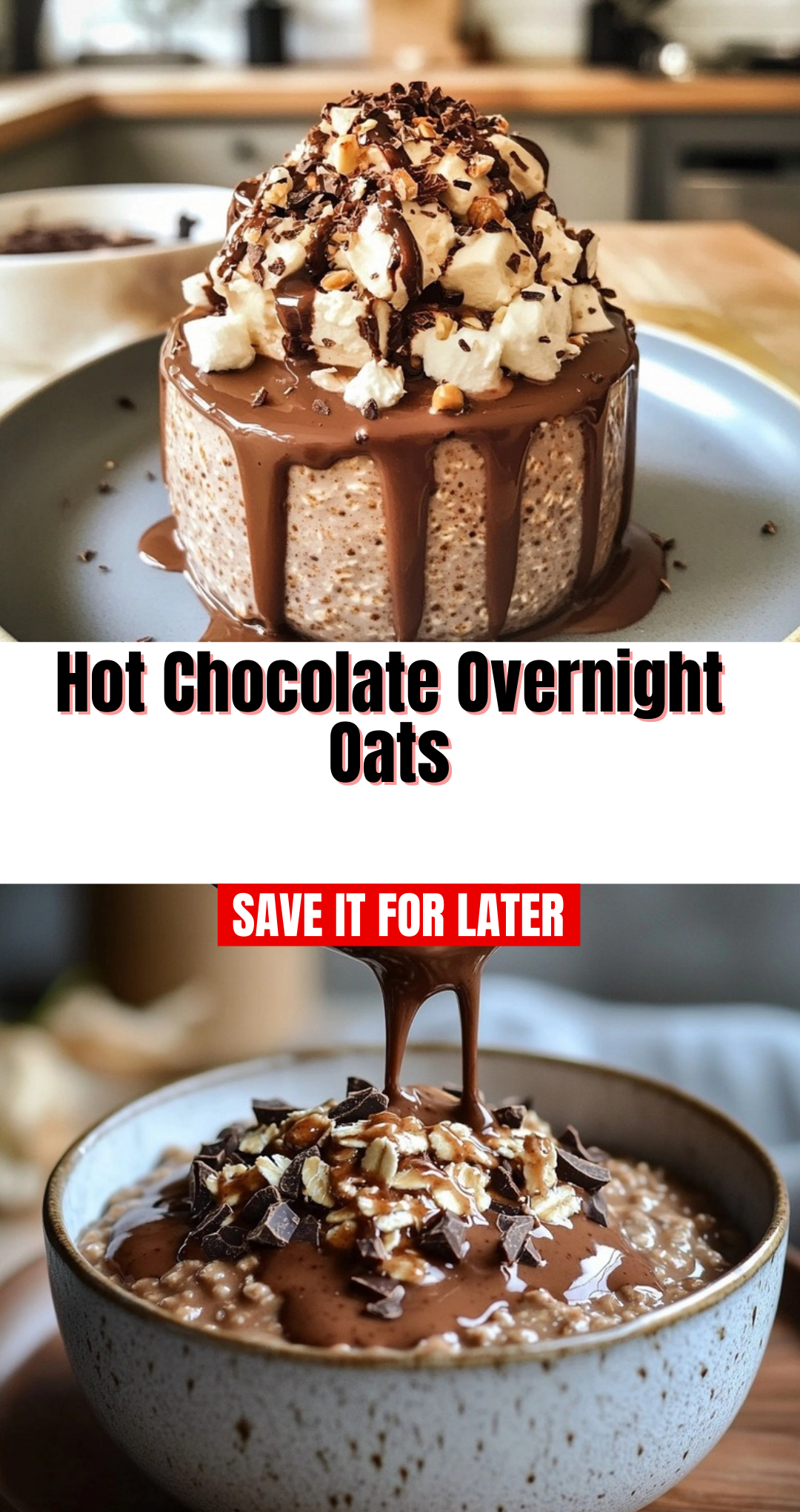 Hot Chocolate Overnight Oats