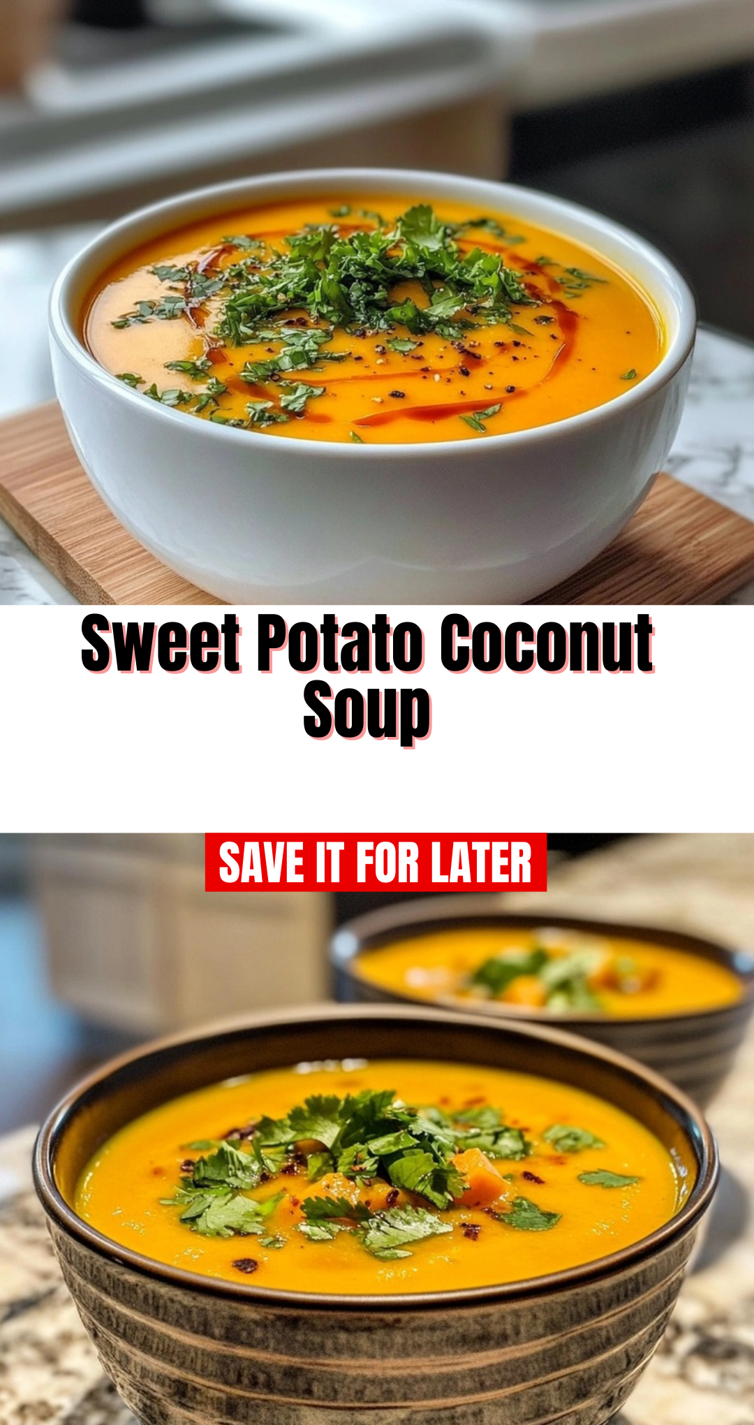 Sweet Potato Coconut Soup