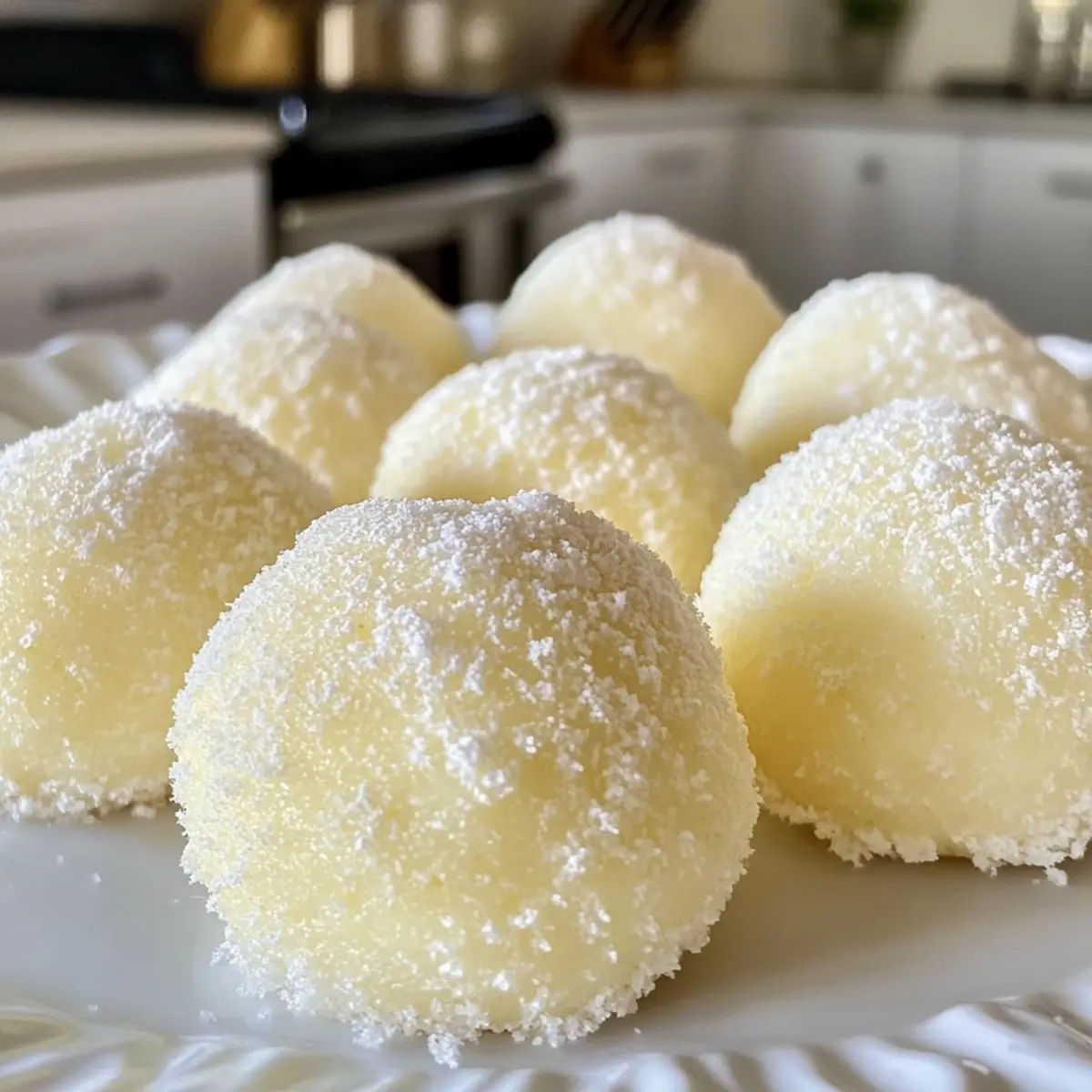 Lemon Snowball Cookies from Scratch