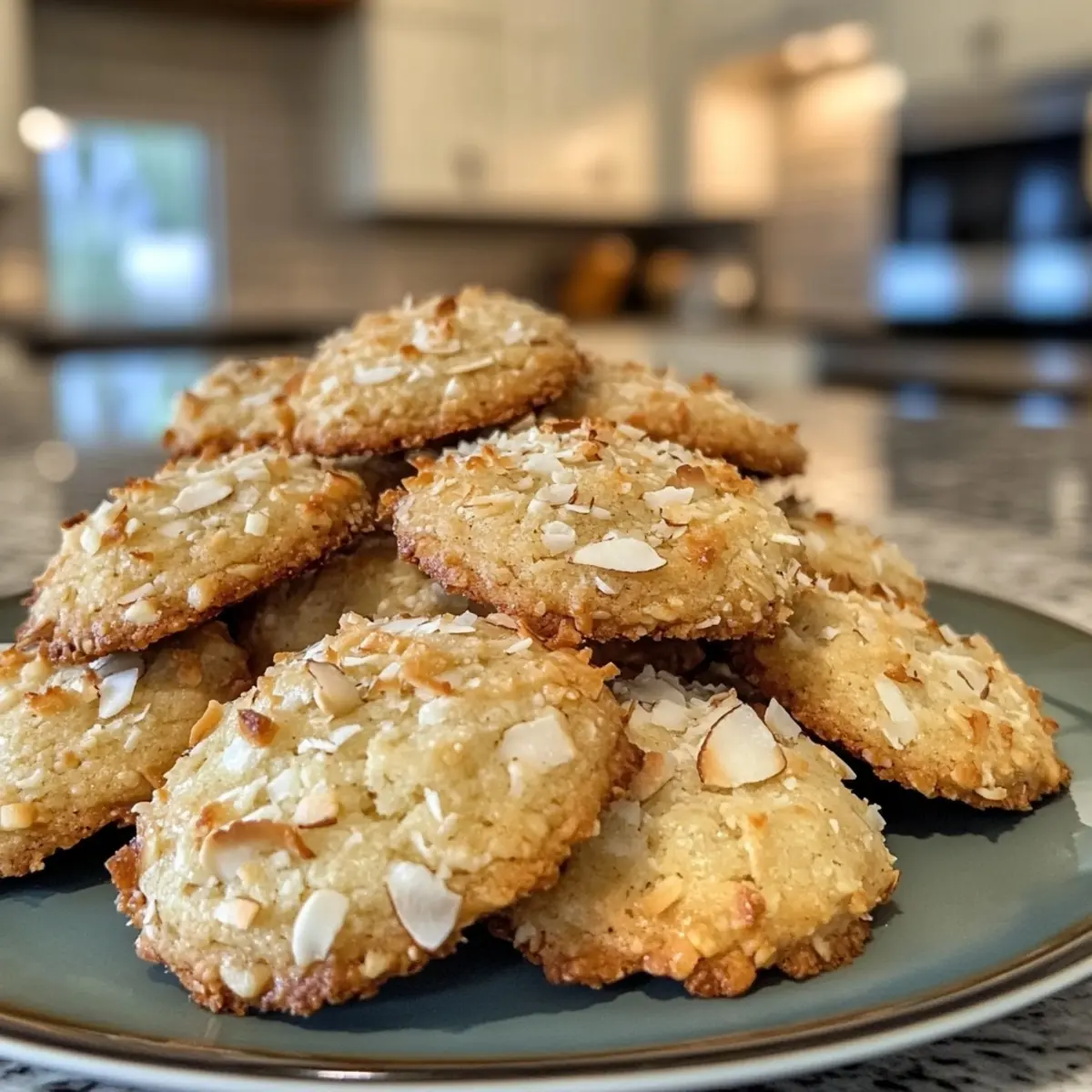 Almond Coconut Bliss Cookies