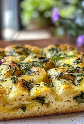 No-Knead Breakfast Focaccia with Spring Herbs