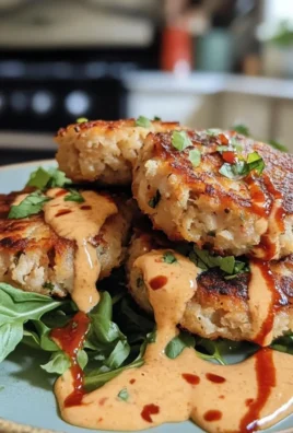 Asian-Style Tuna Cakes with Spicy Mayo