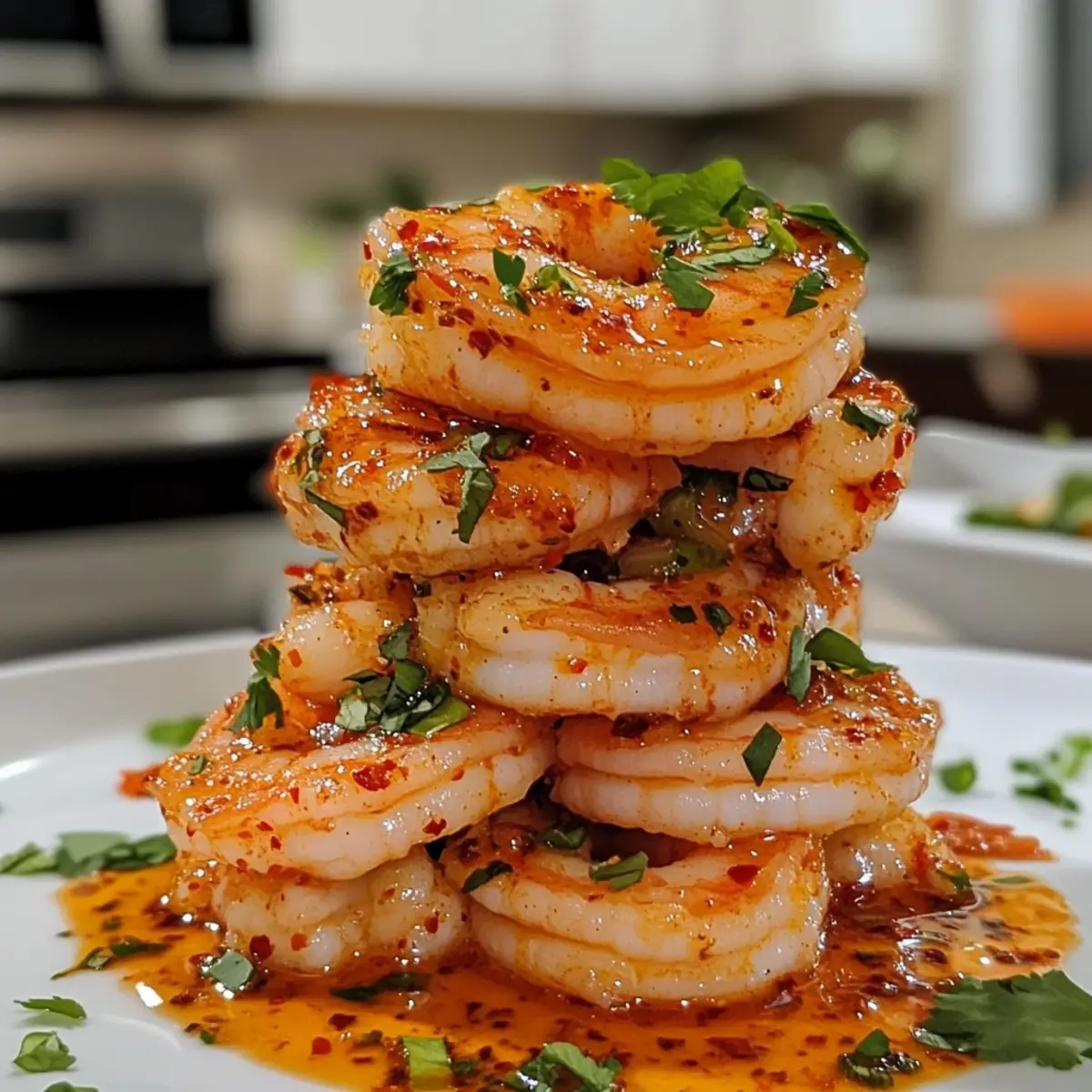 Spicy California Shrimp Stack