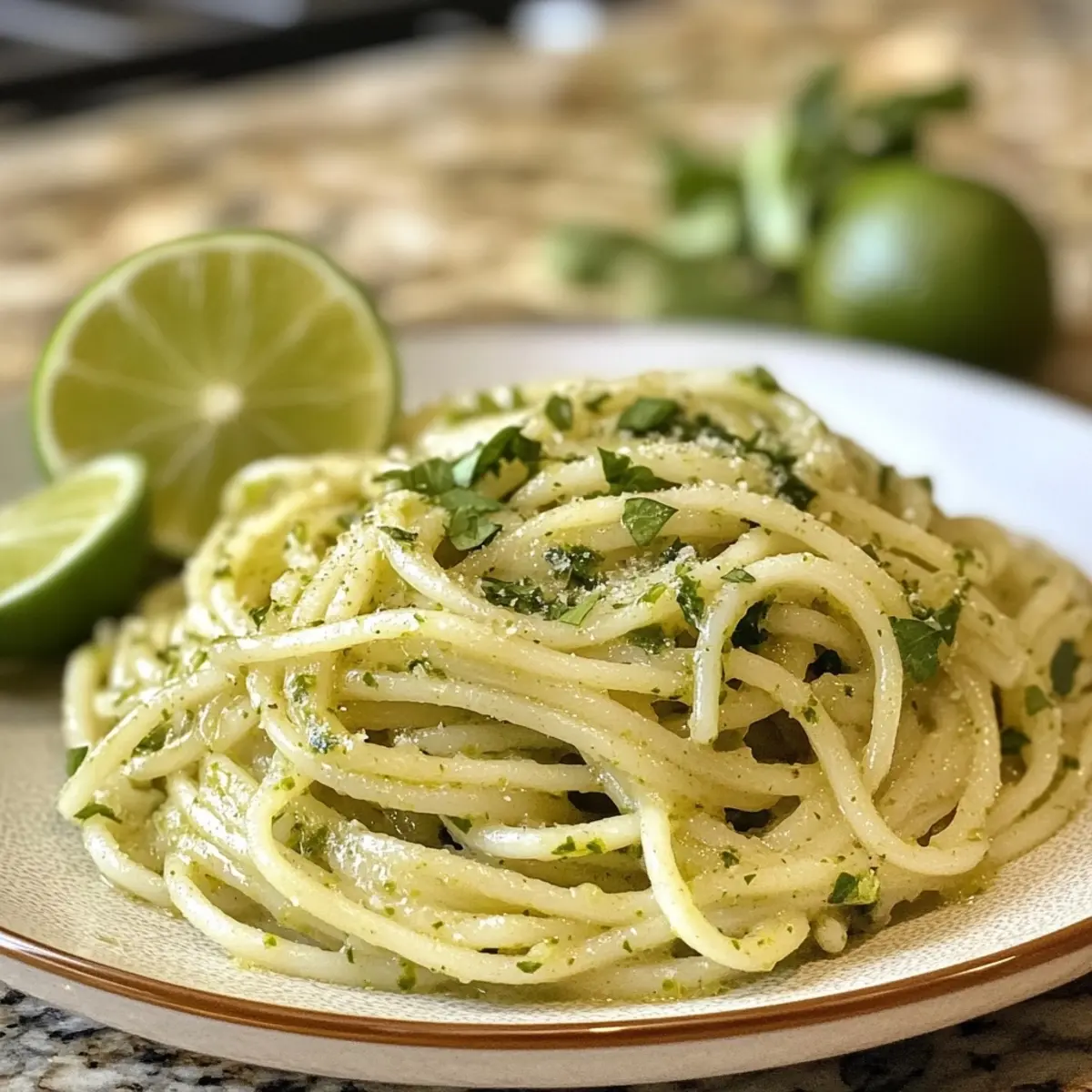 Cilantro Lime Noodles