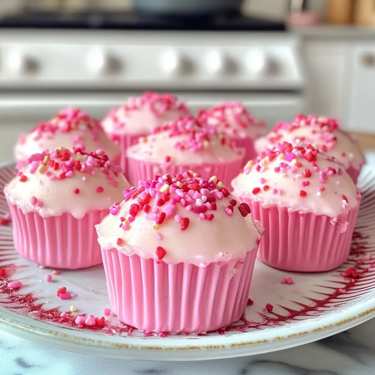 No-Bake Pink Velvet Cheesecake Bites