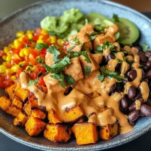 Easy Sweet Potato Taco Bowl Recipe