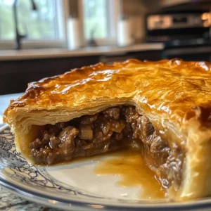 Quebec-Style Beef Tourtière: A Hearty, Flavorful Pie