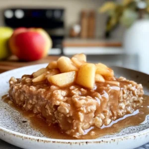 Instant Pot Apple Cinnamon Oatmeal