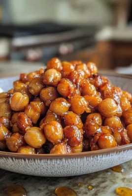 Honey Roasted Chickpeas