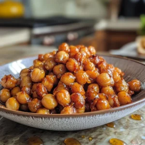Honey Roasted Chickpeas