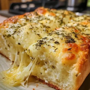 Italian Herbs and Cheese Bread