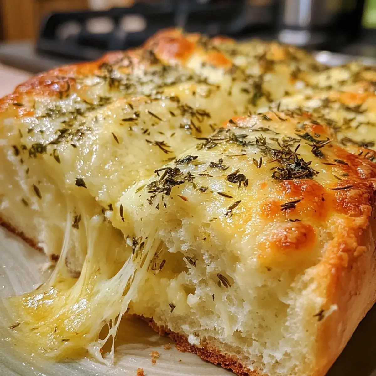 Italian Herbs and Cheese Bread