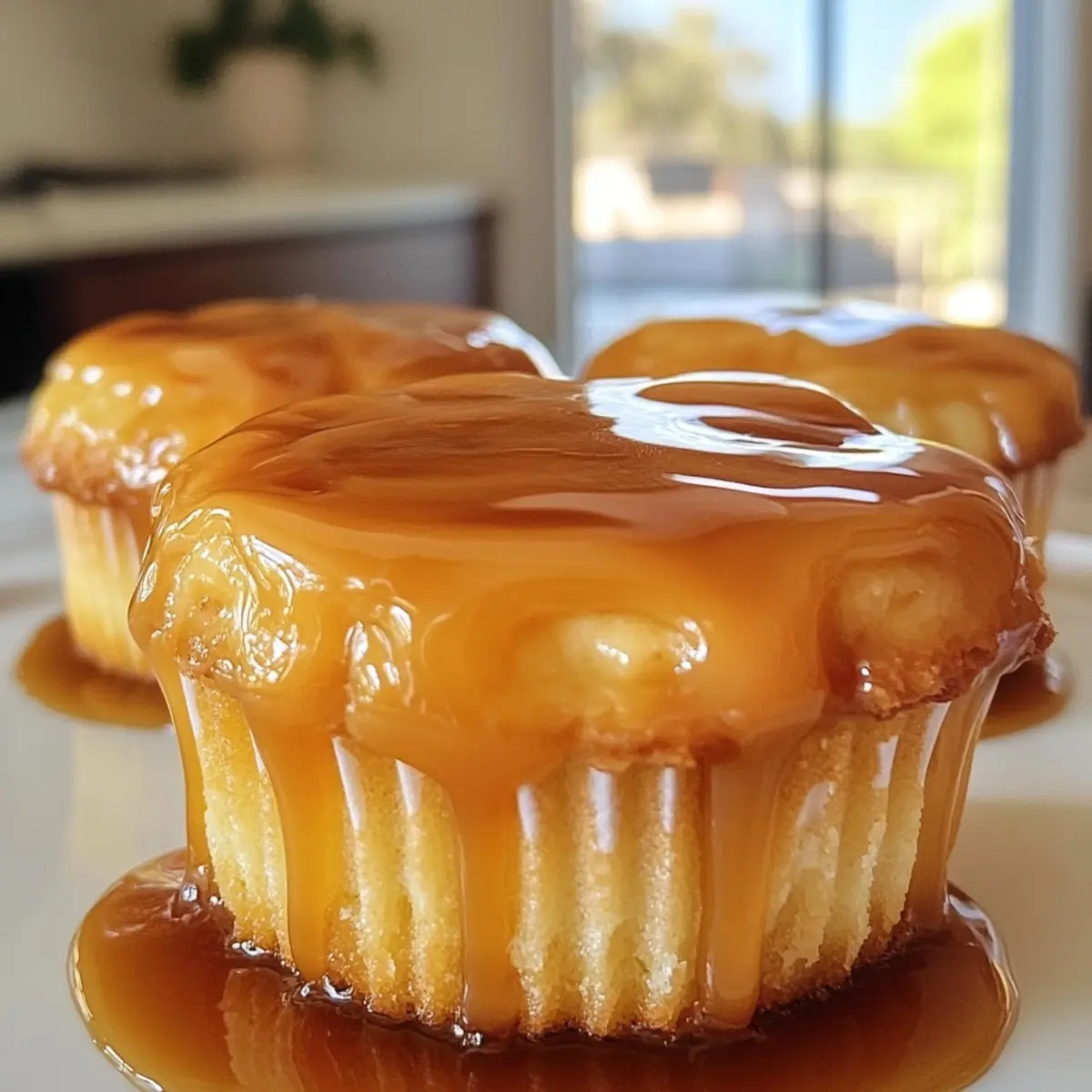 Easy Velvety Caramel Flan Muffins