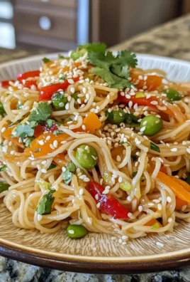 Asian Noodle Salad with Ginger-Lime