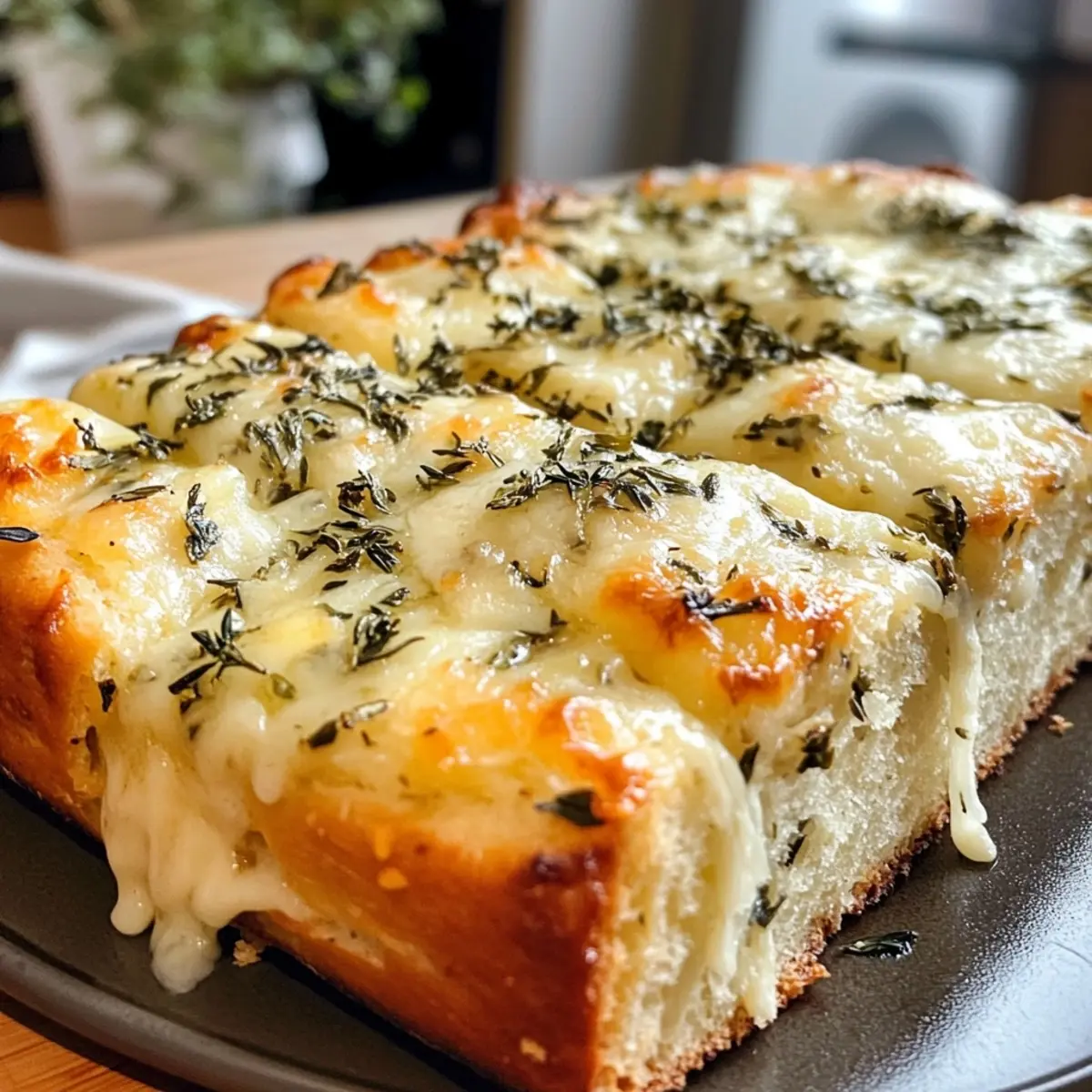 Italian Herbs and Cheese Bread