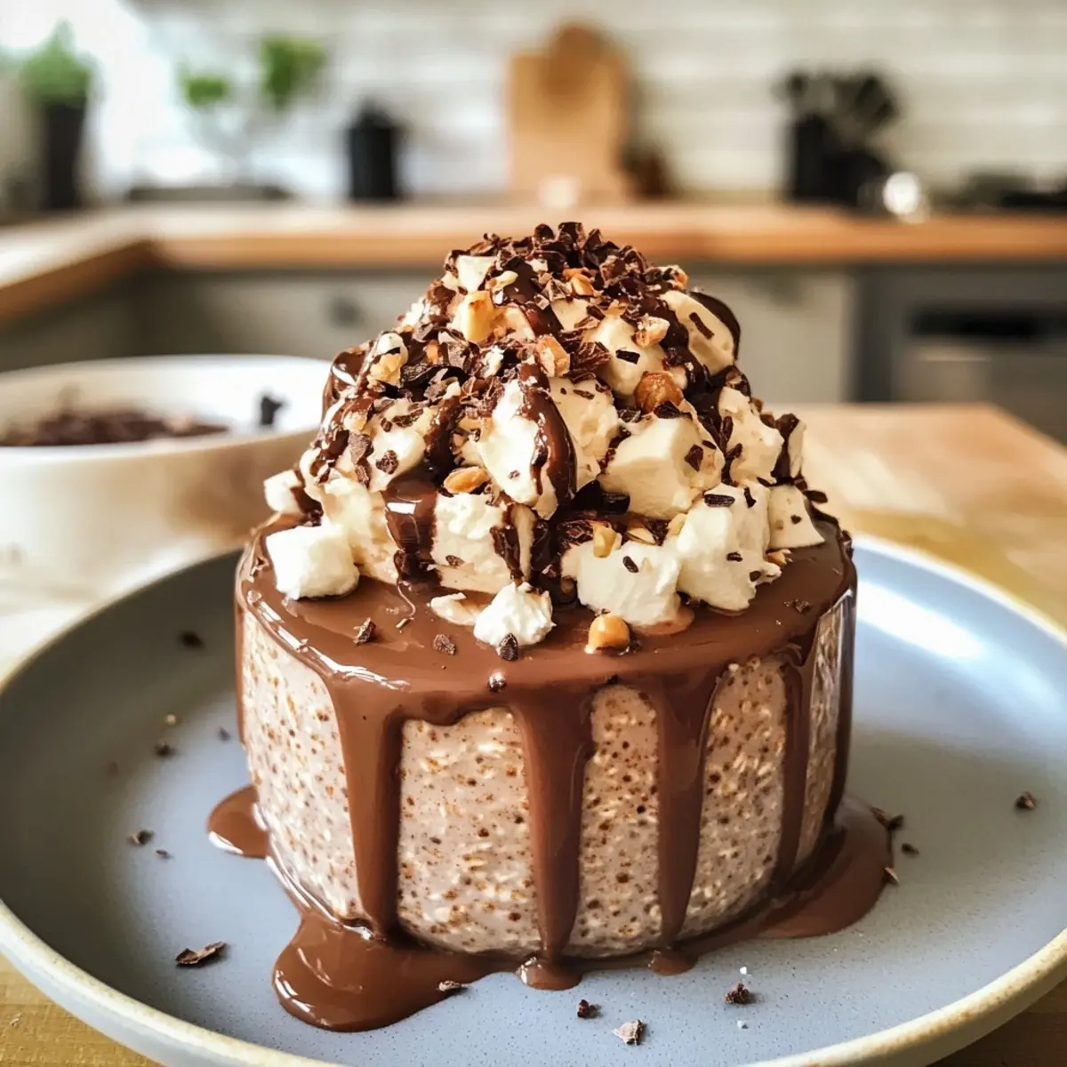 Hot Chocolate Overnight Oats