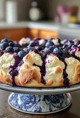 Cottage Cheese Blueberry Cloud Bread