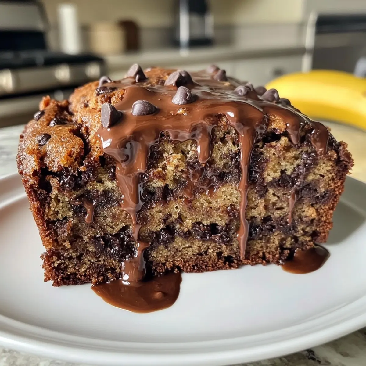 World’s Best Chocolate Chip Banana Bread