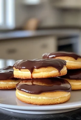 Boston Cream Pie Cookies
