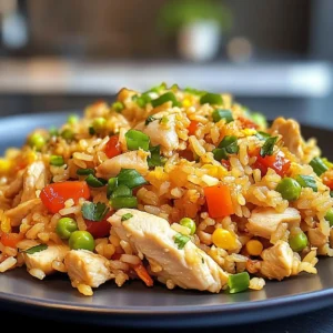 Asian Chicken Fried Rice