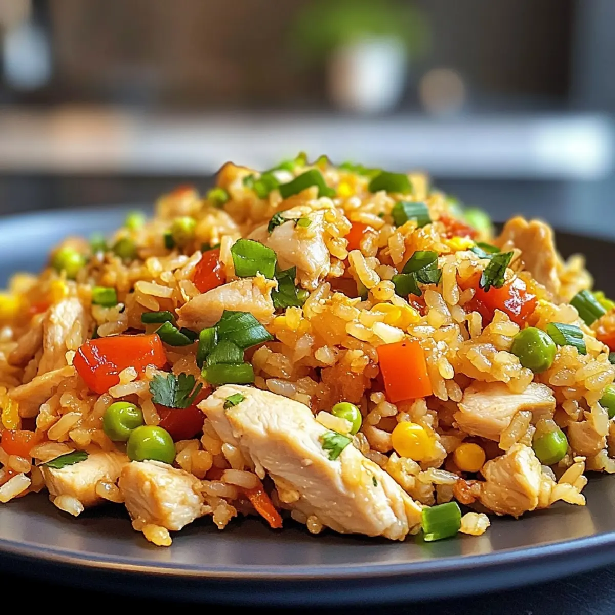 Asian Chicken Fried Rice
