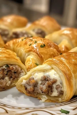 Sausage Cream Cheese Crescents Recipe