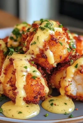 Crispy Lobster Bites with Garlic Butter Sauce