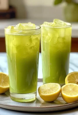 Matcha Ginger Lemonade