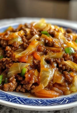 Low-Carb Mongolian Ground Beef and Cabbage Delights You!