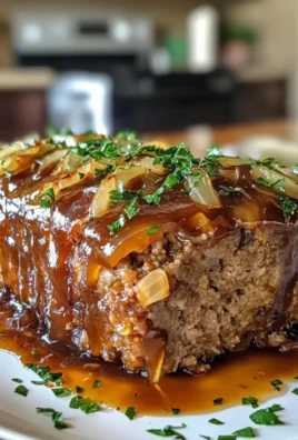 French Onion Meatloaf