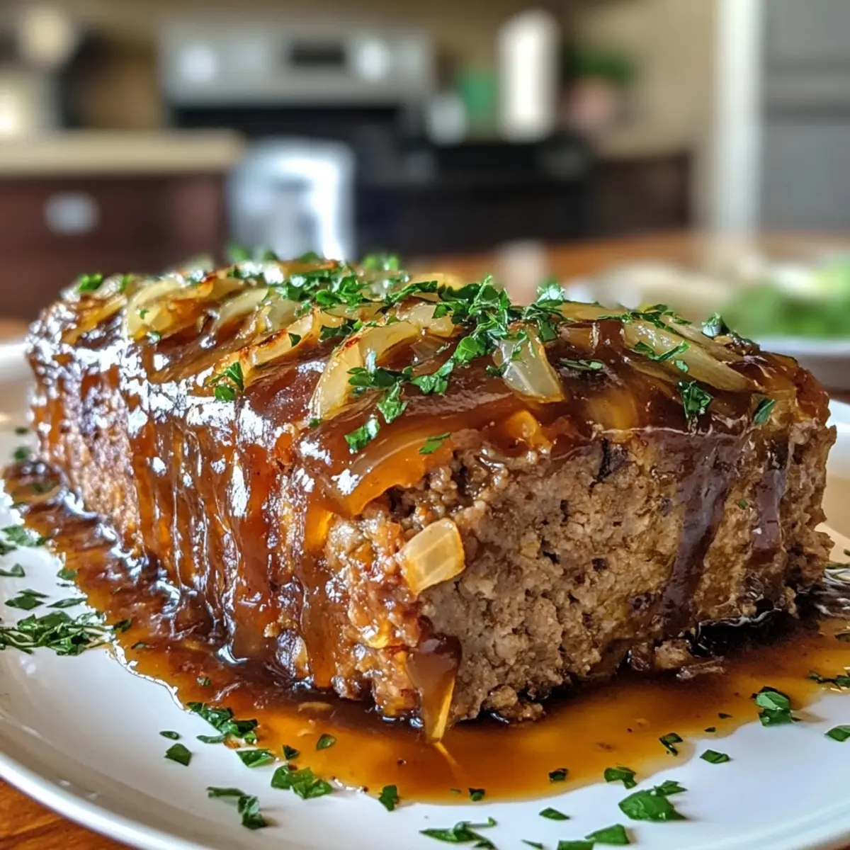 French Onion Meatloaf