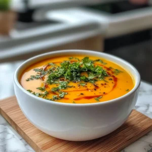 Sweet Potato Coconut Soup