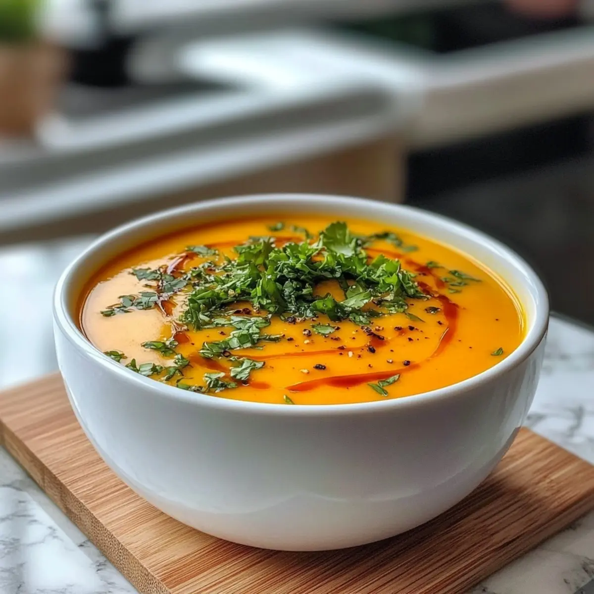 Sweet Potato Coconut Soup