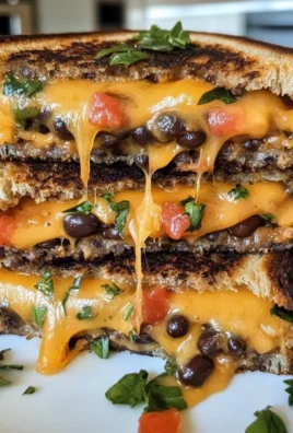 Black Bean Grilled Cheese