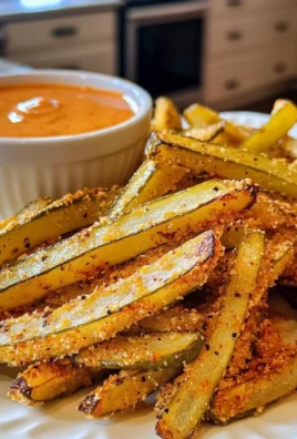 Pickle Fries with Spicy Dipping Sauce