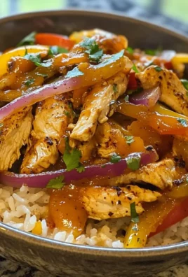 Chicken Fajita Rice Bowl