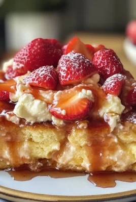 Indulge in Strawberry Mascarpone French Toast Casserole