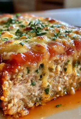 Juicy Garlic Parmesan Chicken Meatloaf: Comfort Food Delight