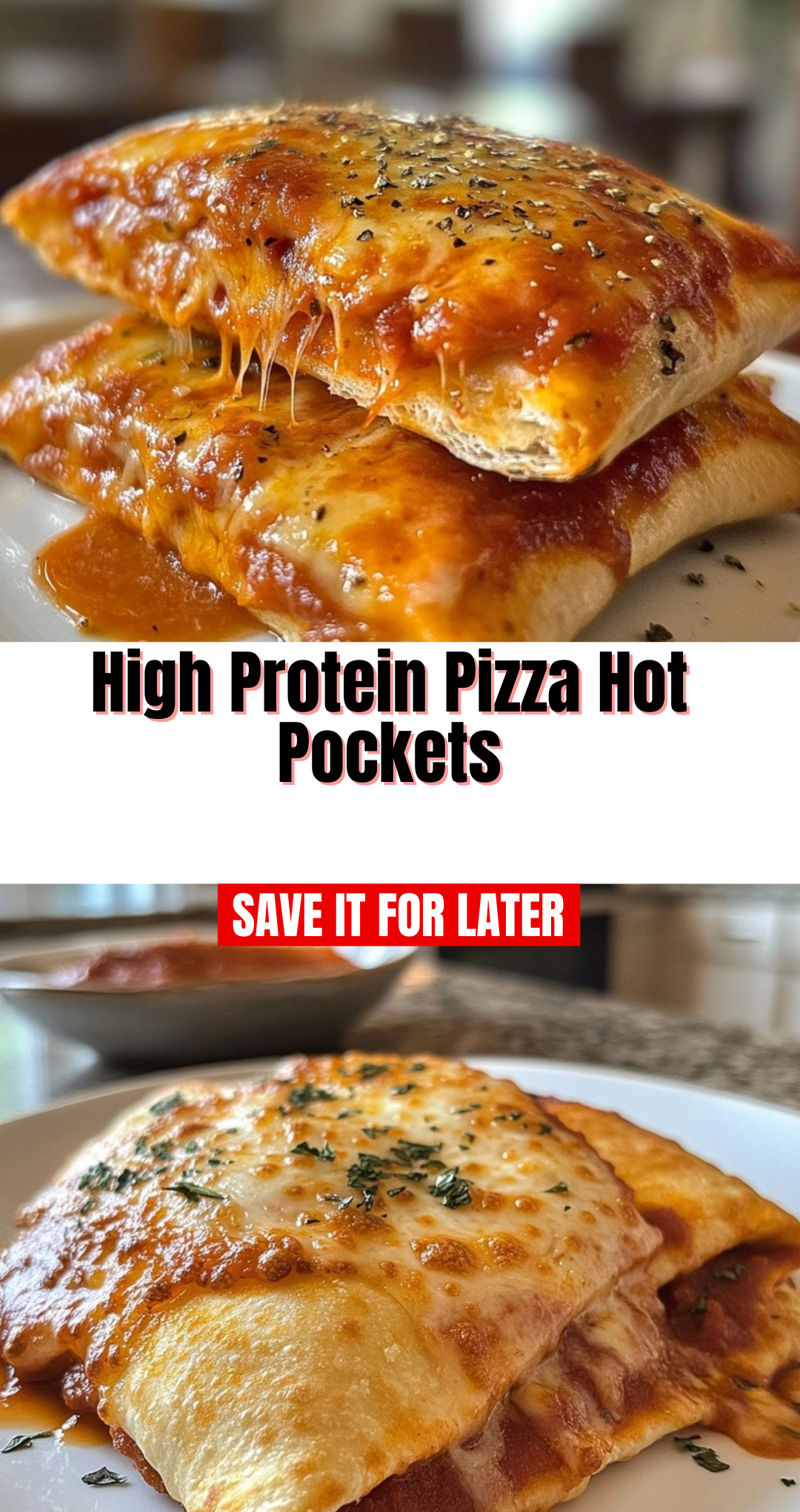 High Protein Pizza Hot Pockets