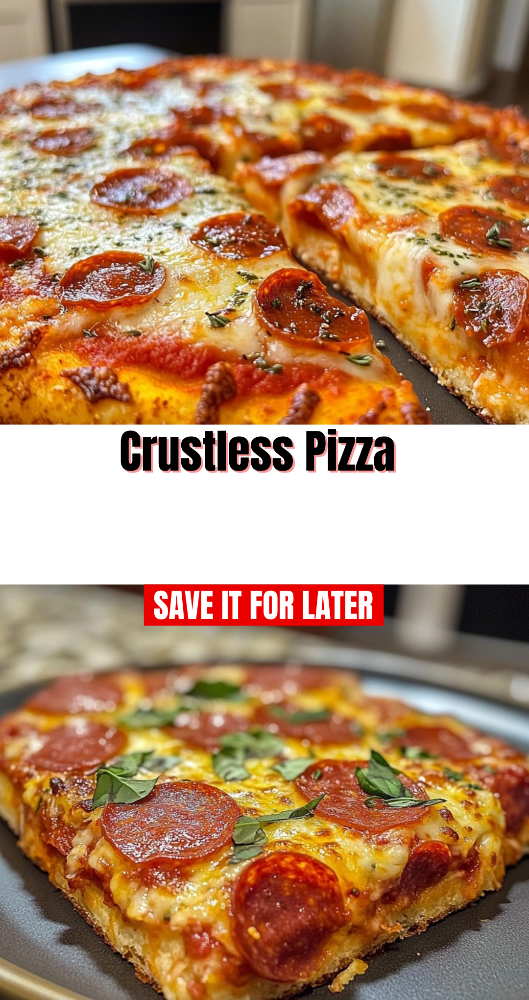 Crustless Pizza