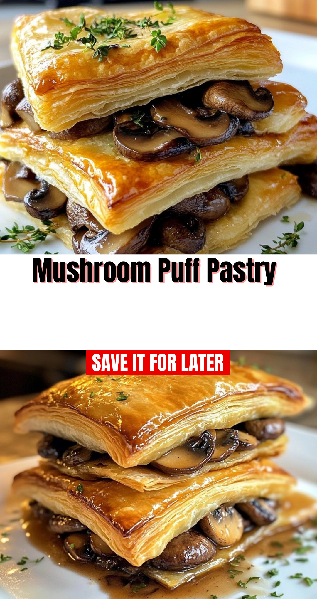 Mushroom Puff Pastry