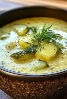 Instant Pot Creamy Dill Pickle Soup