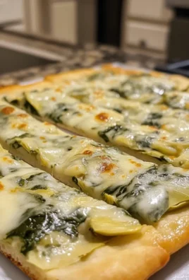 Spinach Artichoke Flatbread