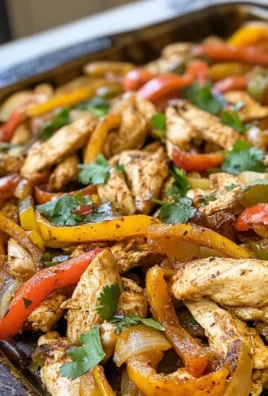 Sheet Pan Chicken Fajitas